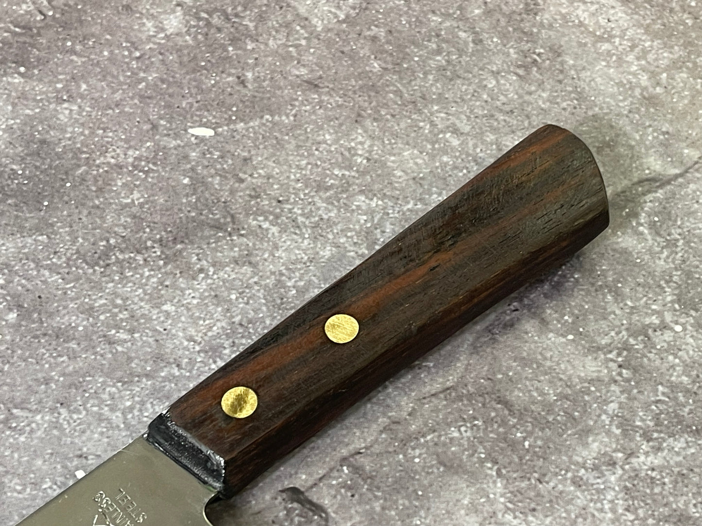 Vintage Japanese Santoku Knife 170mm Made in Japan 🇯🇵 1694