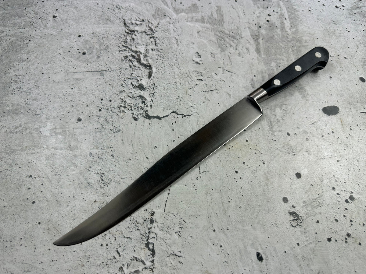 Vintage French Sabatier Carving Knife 220mm High Carbon Steel POM Handle  2269