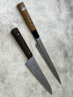 Vintage Japanese Knife Set Made in Japan 🇯🇵 Carbon Steel 251