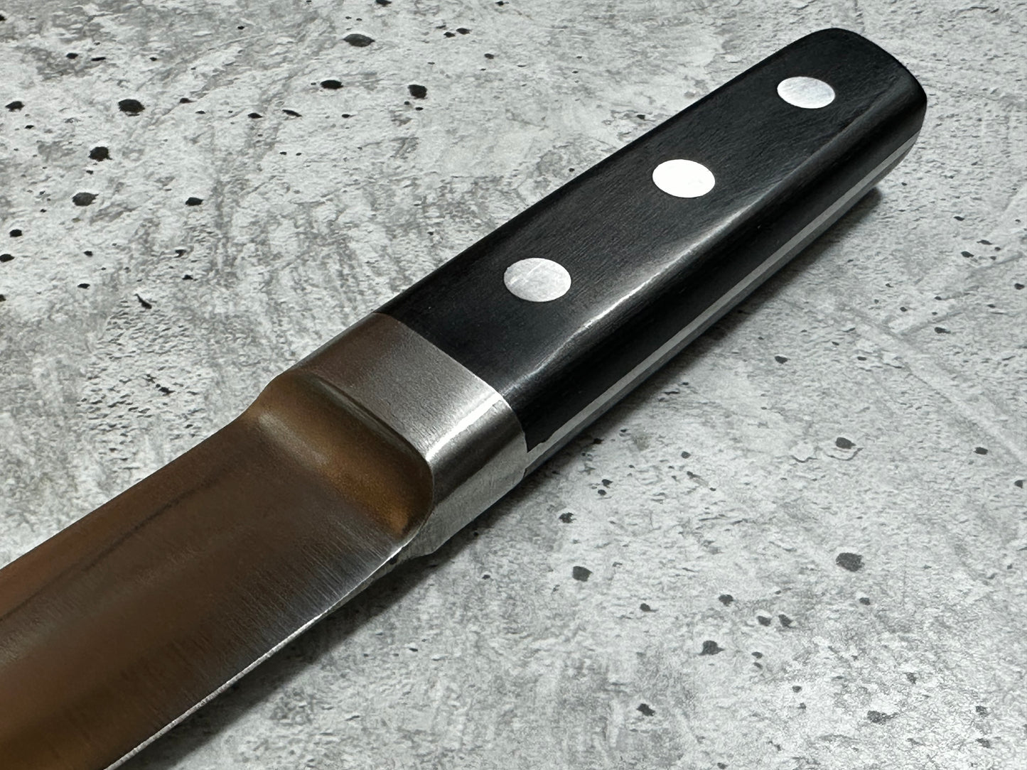 Tsunehisa AUS8 Honesuki Maru Knife 150mm  Pakkawood Handle - Made in Japan 🇯🇵