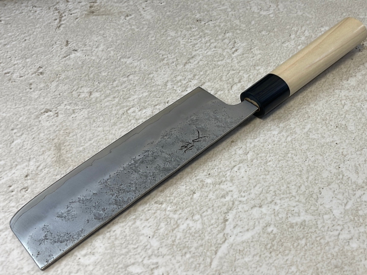 Tsunehisa G3 Nashiji HBC Nakiri 165mm - Made in Japan 🇯🇵 Magnolia Oval Wa Handle