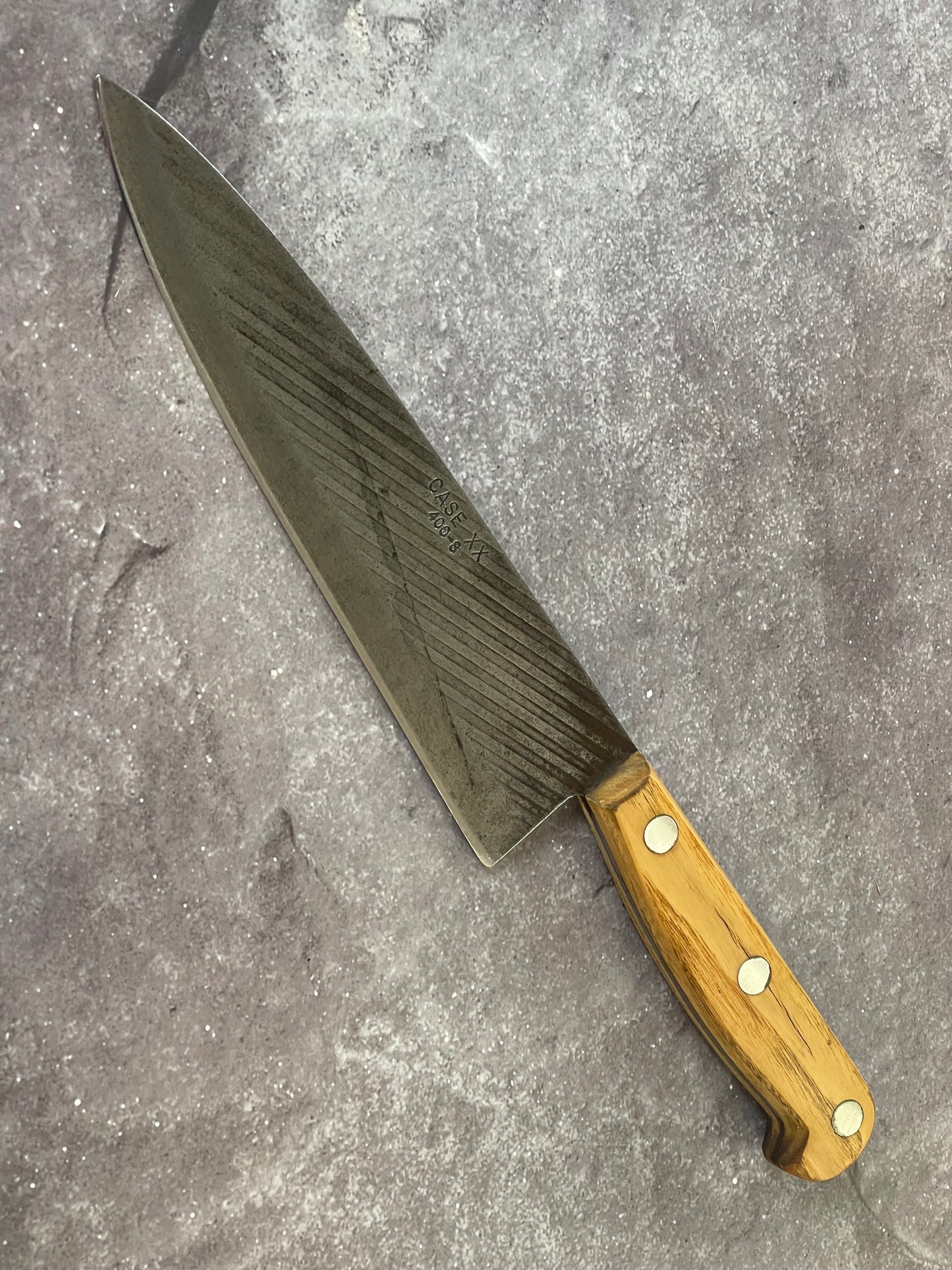 Vintage Case XX Chef Knife 200mm - Carbon Steel Made In USA 🇺🇸 1629