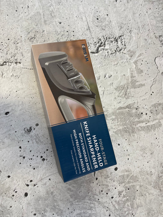 New Risan Four Stage Hand-Held Knife Sharpener