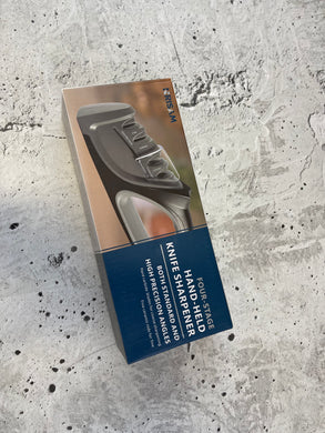 New Risan Four Stage Hand-Held Knife Sharpener