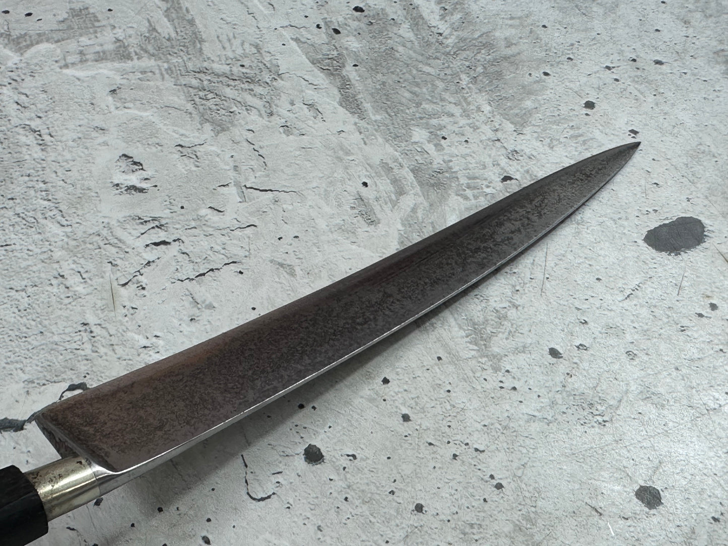 Vintage Sabatier Nogent Flexible Slicing Knife 200mm Carbon Steel 2180