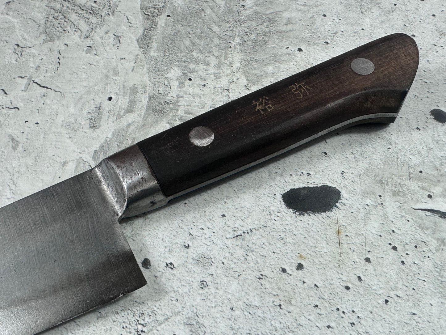 Vintage Gyuto Knife 220mm Carbon Steel Japan 2006