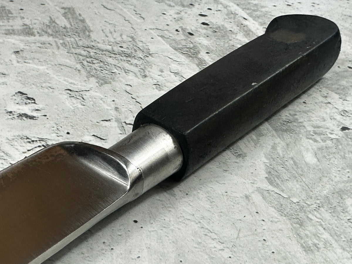 Vintage French Sabatier Nogent Style Slicing  Knife 240mm High Carbon Steel Wood Handle  2272