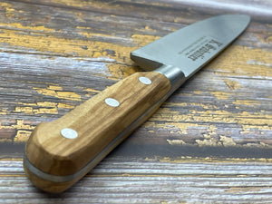 K Sabatier Chef Knife 150mm - CARBON STEEL - OLIVE WOOD HANDLE