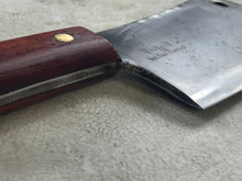 Load image into Gallery viewer, Vintage F. Dick Butcher Cleaver N*84 Knife 200mm Carbon Steel Made in Germany 🇩🇪 1943
