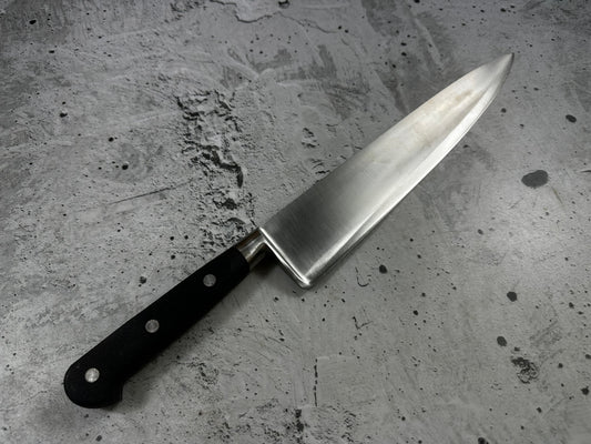 Vintage French Sabatier Chef Knife 250mm High Carbon Steel POM Handle 2246