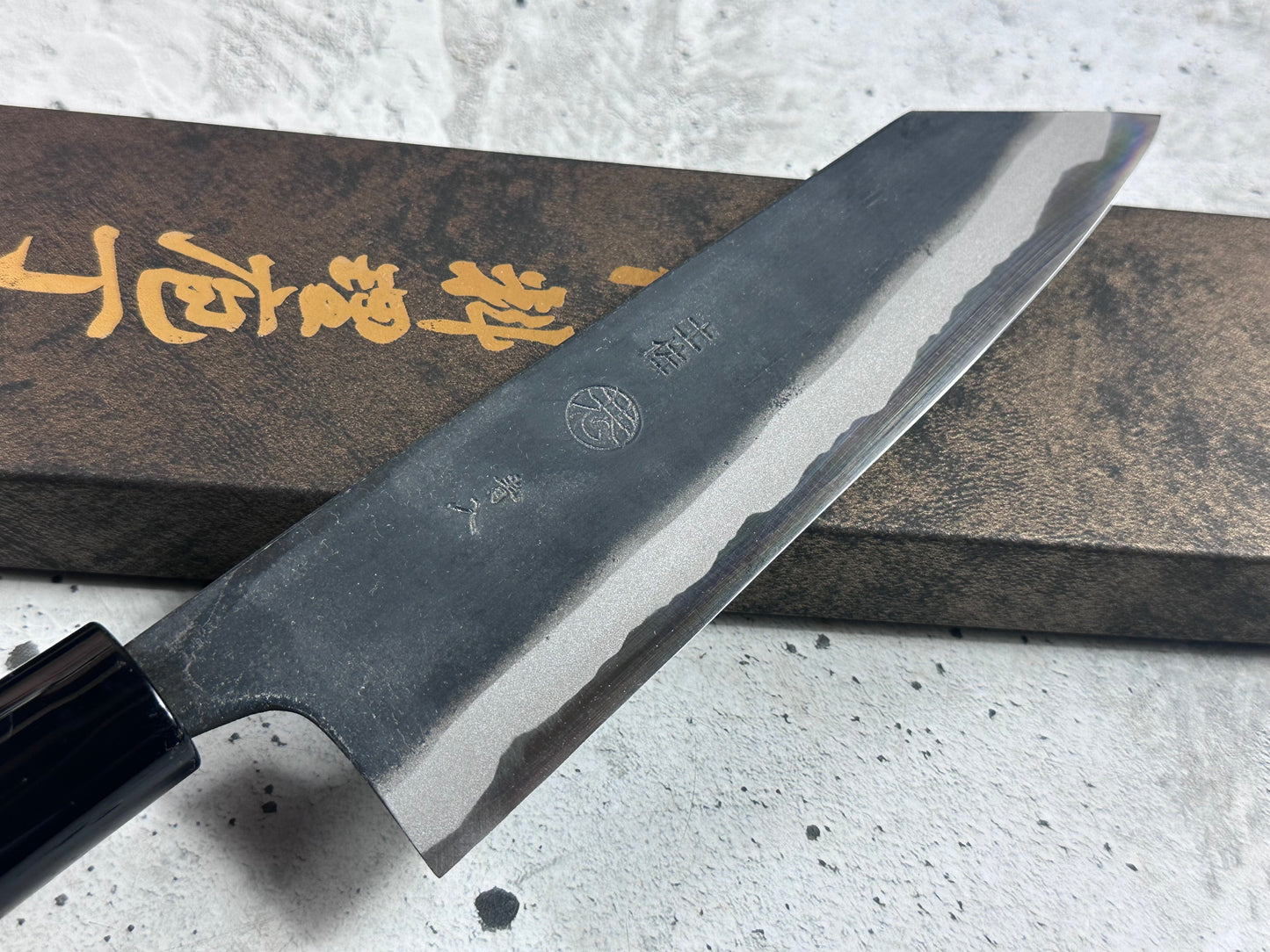 Kyohei Shindo Warikomi Blue #2 Kurouchi Bunka 170mm