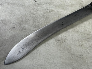 Vintage Gustav Emil Ern Butcher Machete Knife 315mm Made in Germany 🇩🇪 Cabon steel 1908