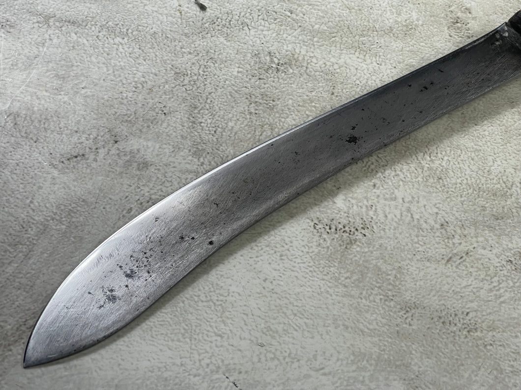 Vintage Gustav Emil Ern Butcher Machete Knife 315mm Made in Germany 🇩🇪 Cabon steel 1908