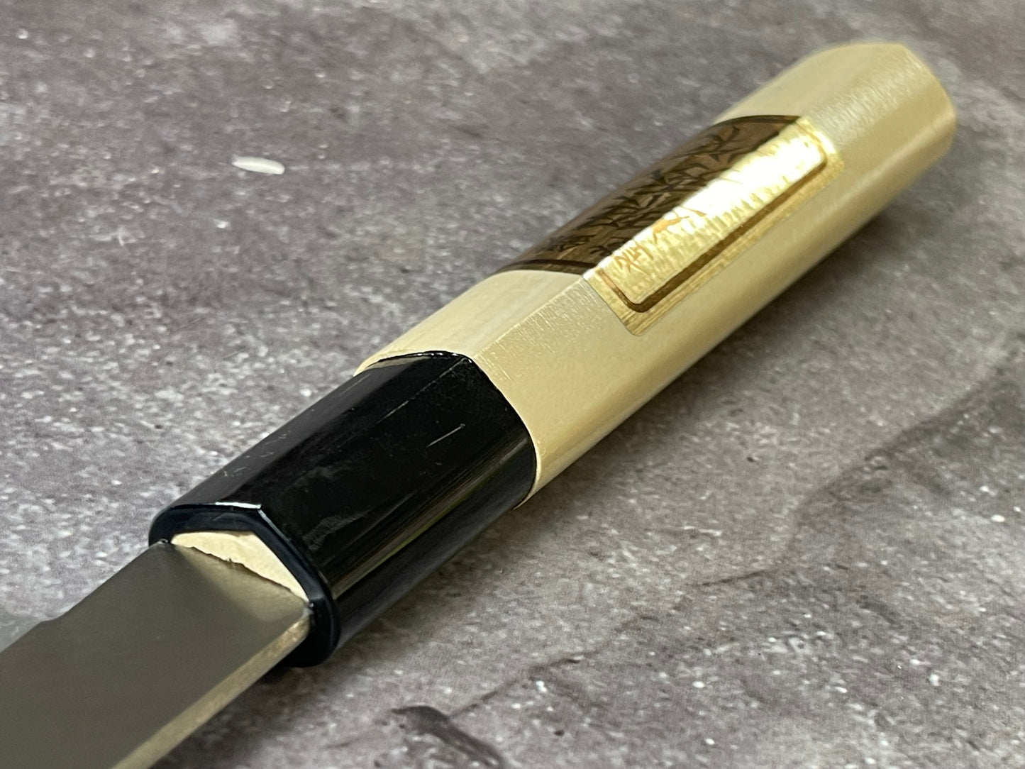 Vintage Japanese Yanagiba Knife 200mm  Made in Japan 🇯🇵 Carbon Steel 1682