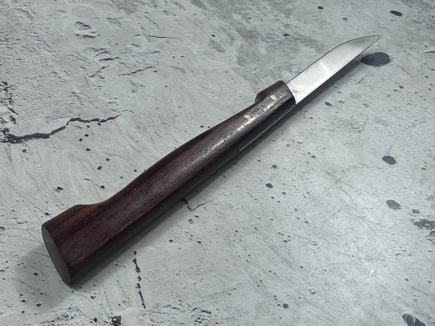 Vintage French Serrated Paring Knife 80mm Stainless Steel 2170
