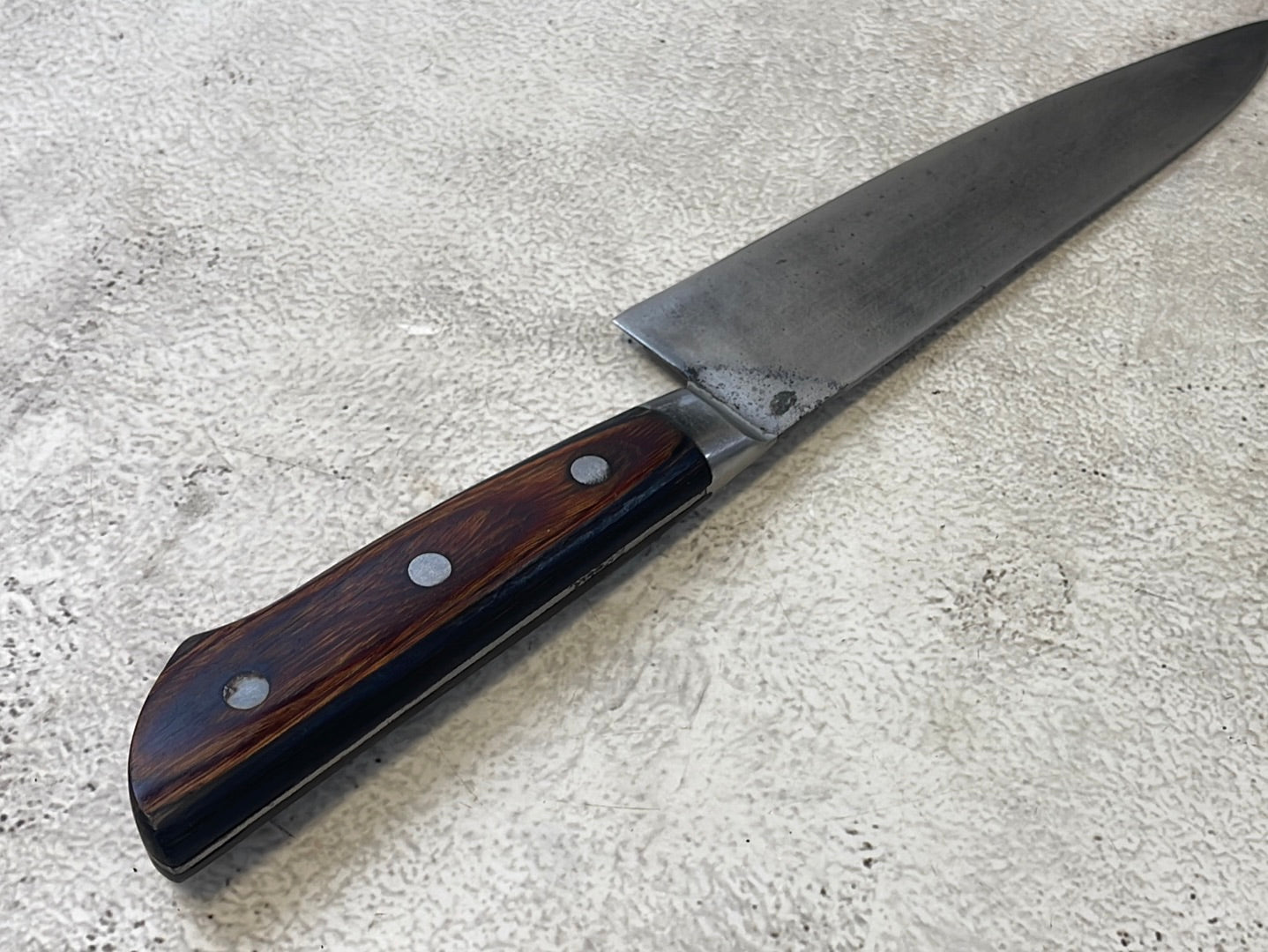 Vintage Japanese Gyuto Knife 180mm Made in Japan 🇯🇵 1288