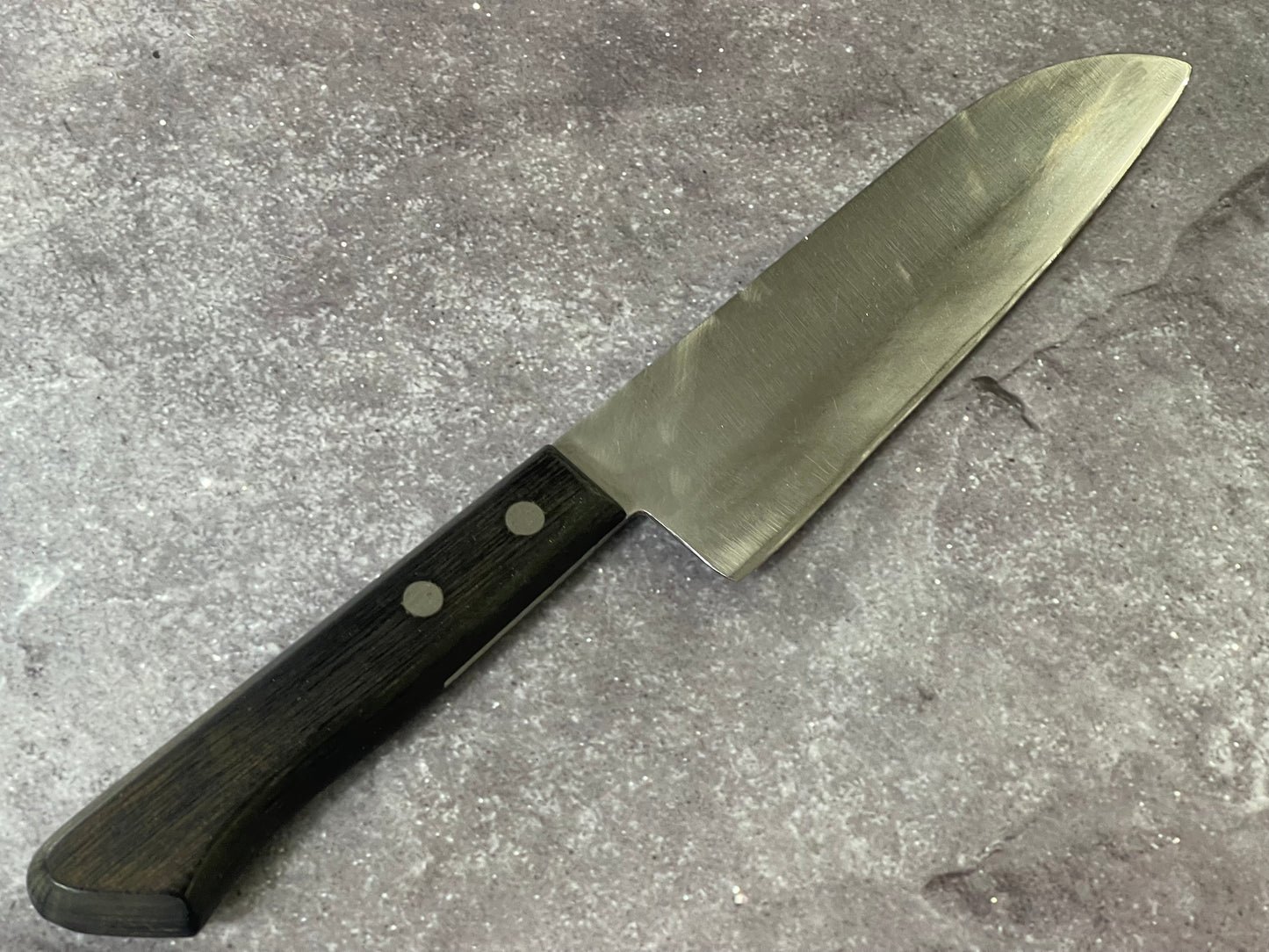 Vintage Japanese Santoku Knife 160mm Made in Japan 🇯🇵 1654