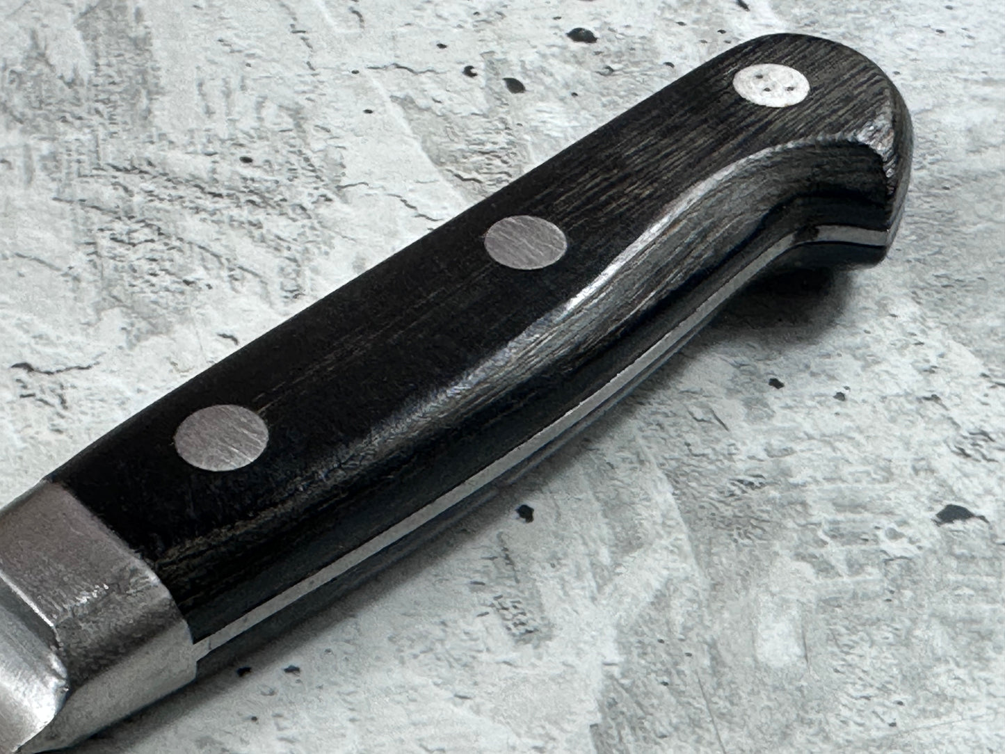 Vintage Japanese Hisamoto Gyuto Knife 190mm Inox Steel 2014