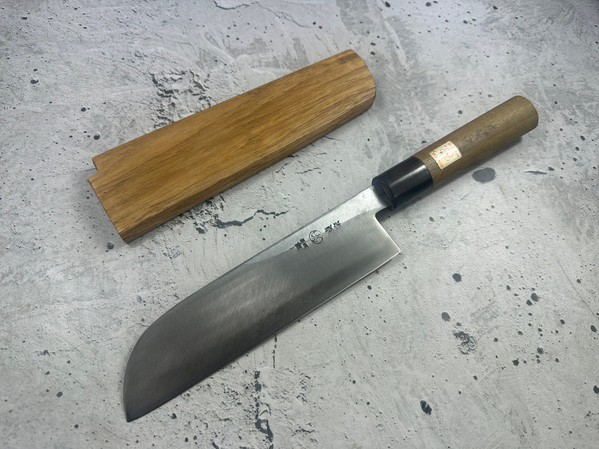 Vintage Sakai Sadamune Yanagiba & Usuba Knife Set 2343
