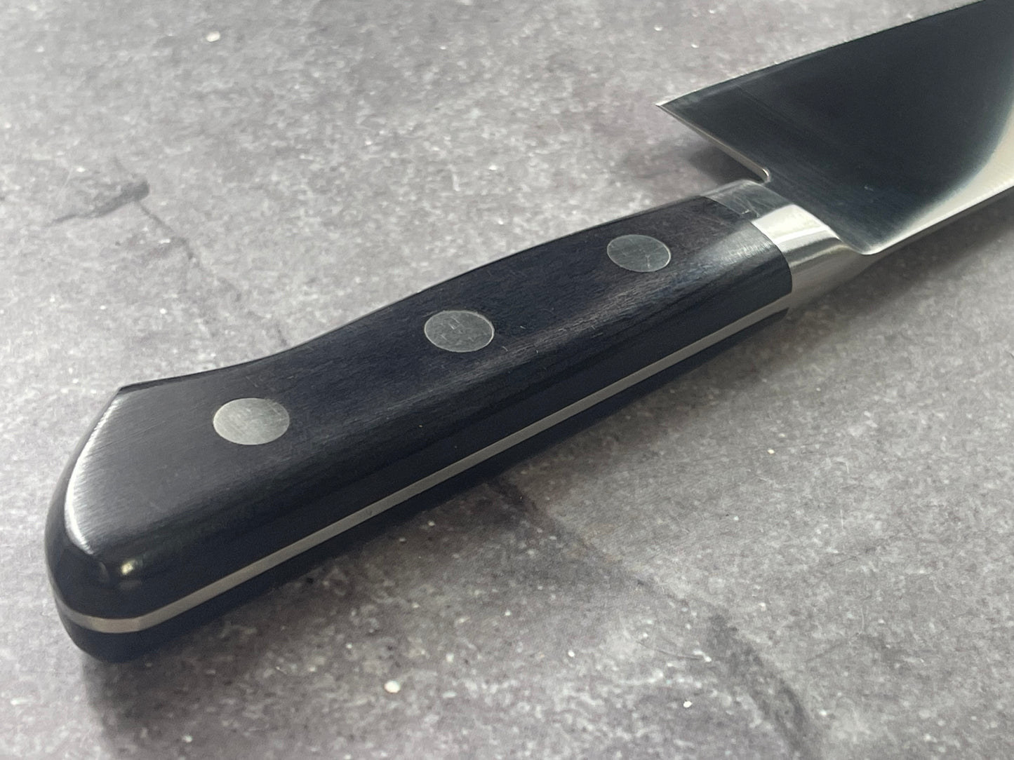 Tsunehisa AUS8 Santoku Knife 180mm Pakkawood Handle - Made in Japan