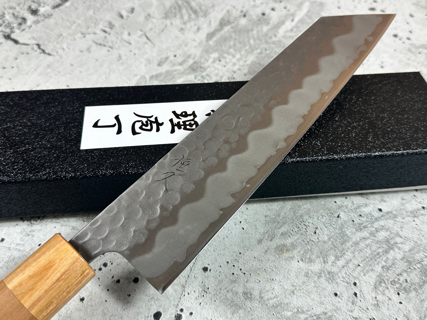 Tsunehisa Shiro White Steel & Stainless Clad Kiritsuke Knife 210mm l- Made in Japan 🇯🇵