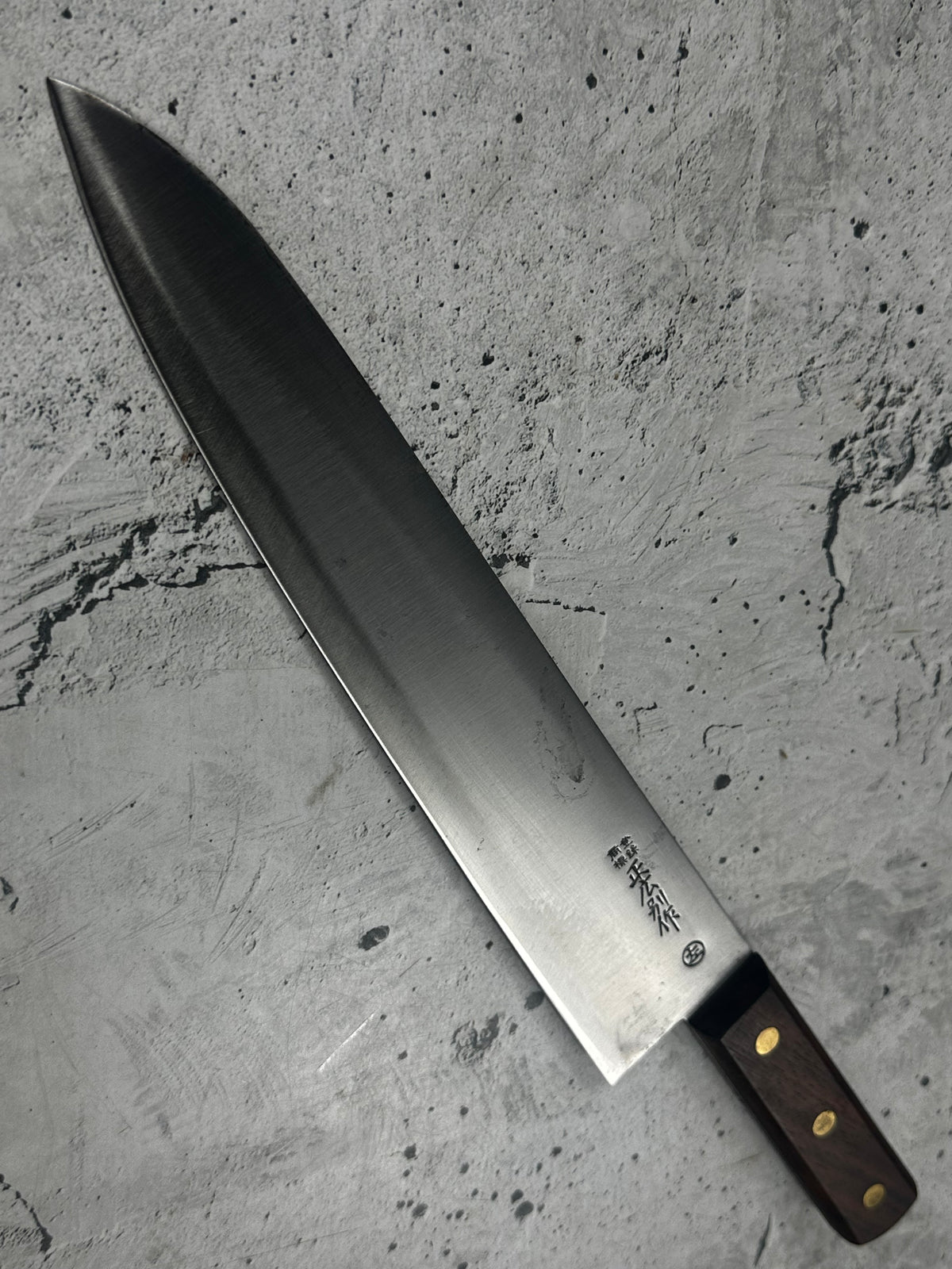 Vintage Masahiro High-Carbon Steel Gyuto Knife 270mm 2306