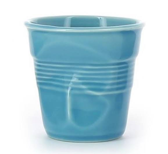 Froisses Expresso Coffee Cup 80ml Set of 6x Caribbean Blue
