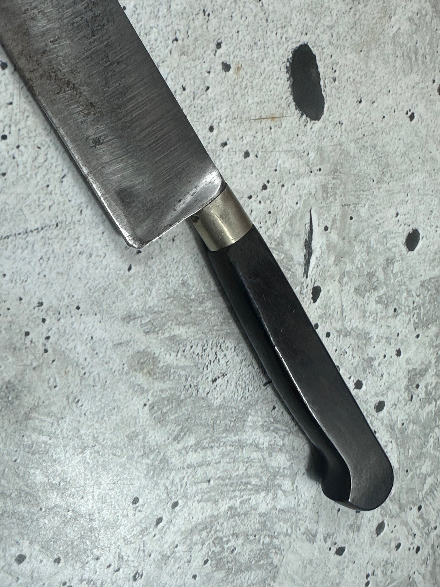 Vintage Nogent Knife  Set 2x Carbon Steel Made in France 🇫🇷 2043
