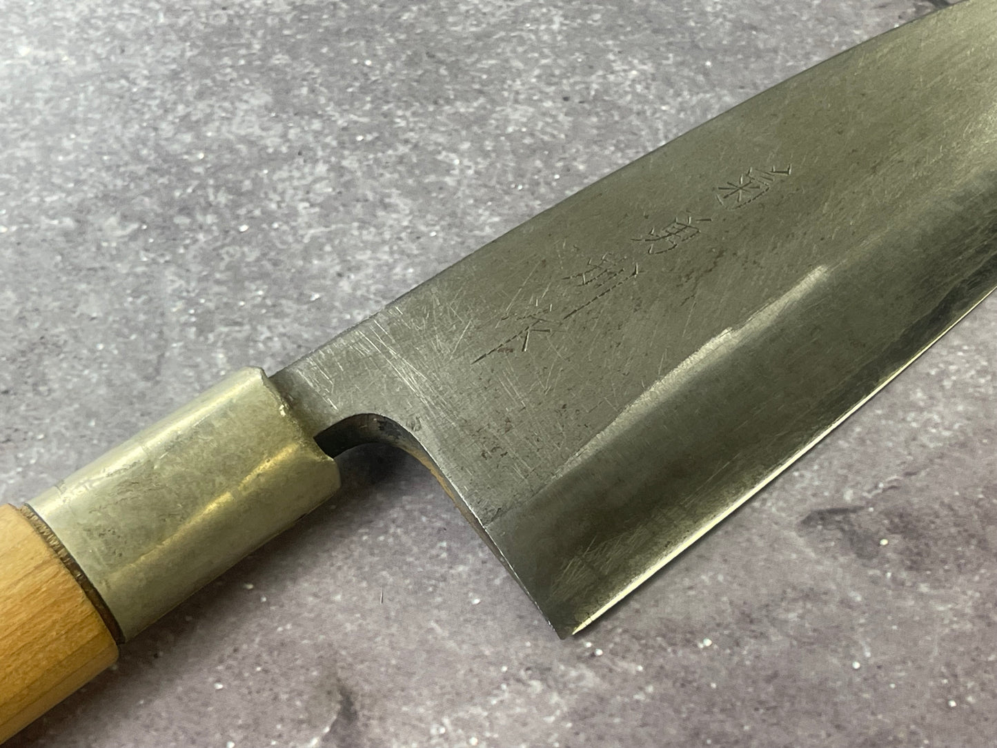 Vintage Japanese Deba Knife 170mm Made in Japan 🇯🇵 Carbon Steel 1751