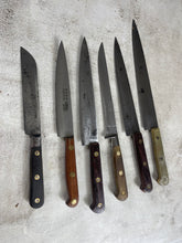 Load image into Gallery viewer, Vintage Sabatier Knife Set 6x Made in France 🇫🇷 1992