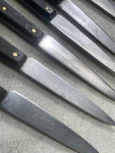 Load image into Gallery viewer, Vintage Sabatier Paring Knife Set 7x Made in France 🇫🇷 1917