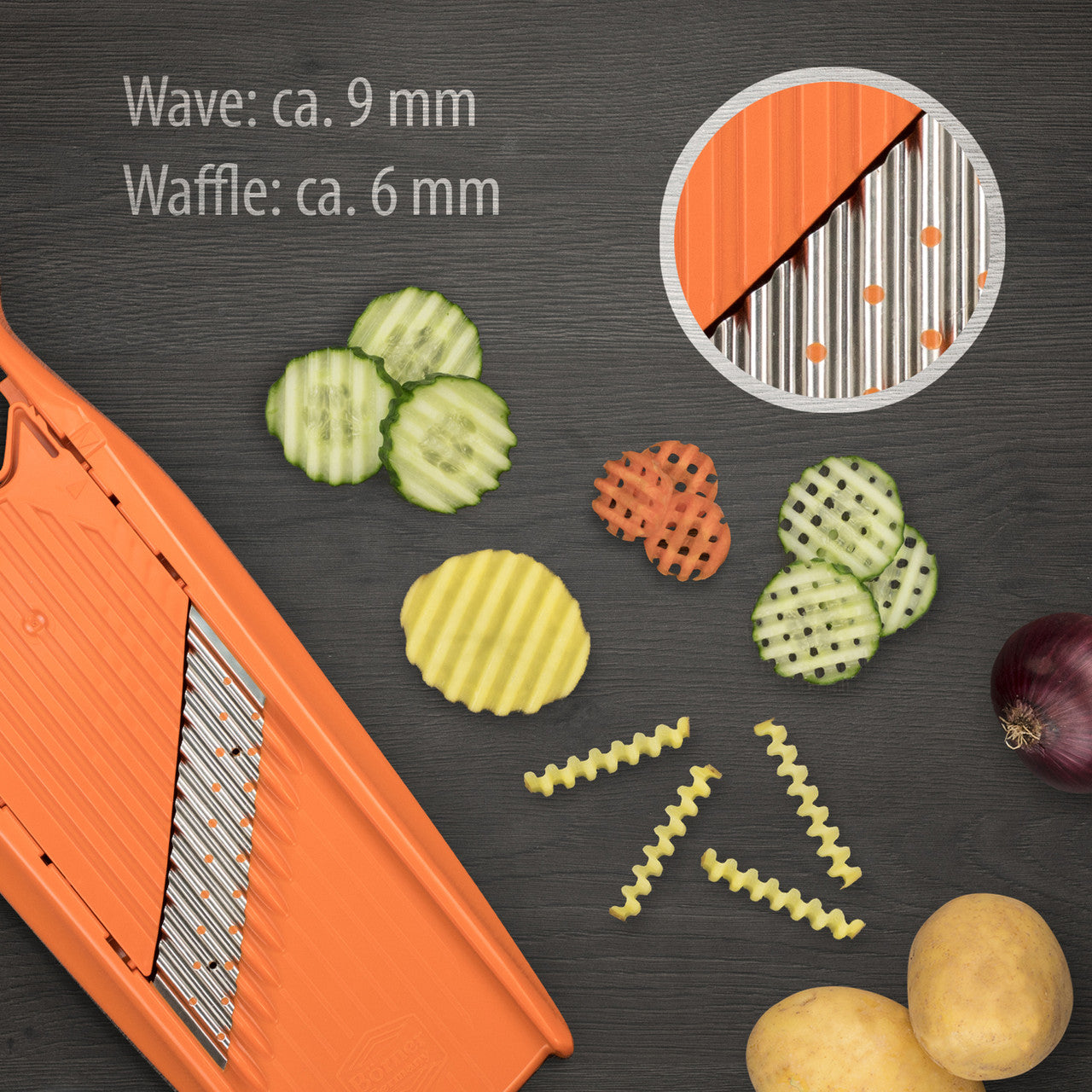 BÖRNER GERMANY Wave-Waffle PowerLine Orange