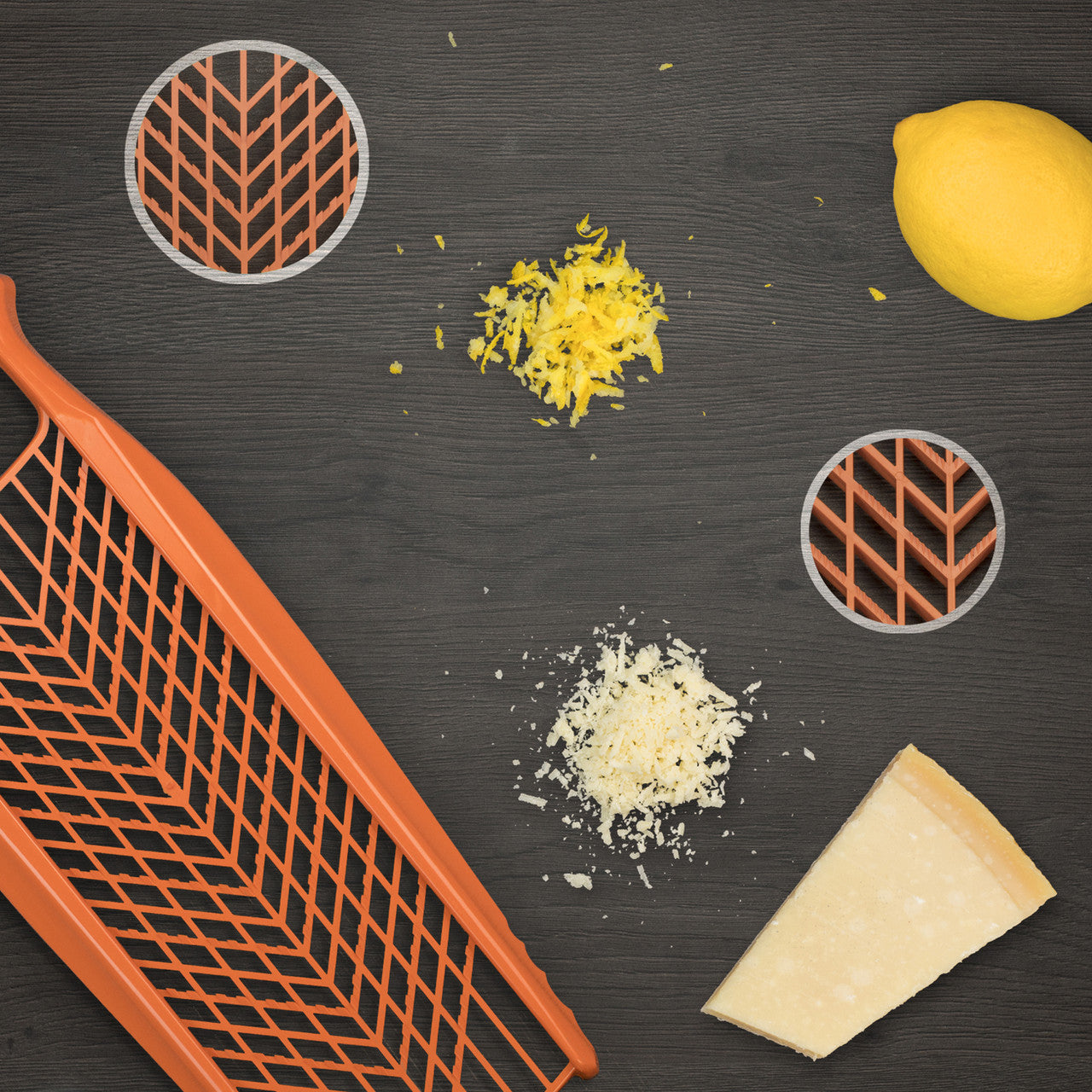 BÖRNER GERMANY Grater PowerLine Orange (Boxed)