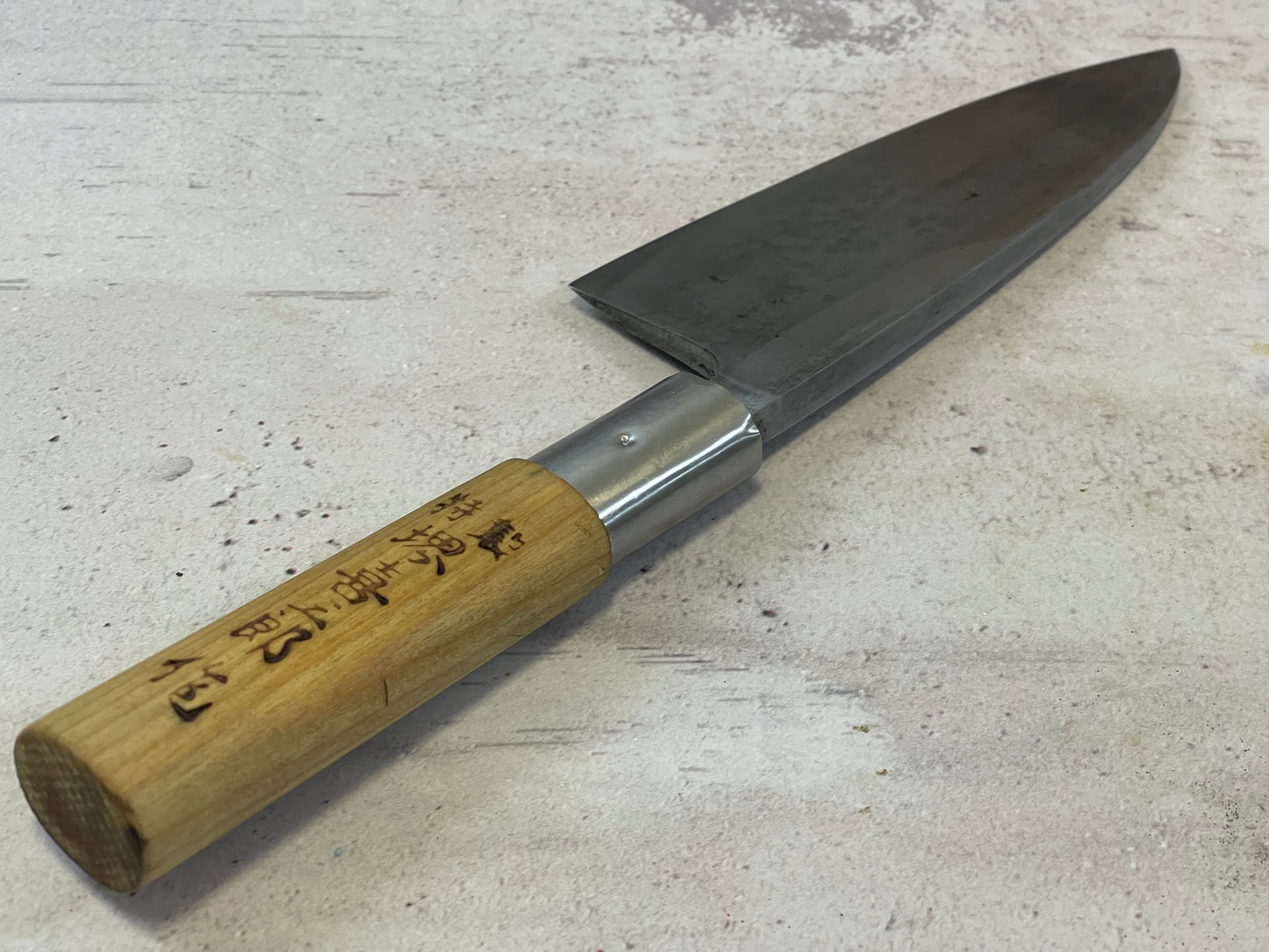 Vintage Japanese Deba Knife 150mm Made in Japan 🇯🇵 Carbon Steel 1429