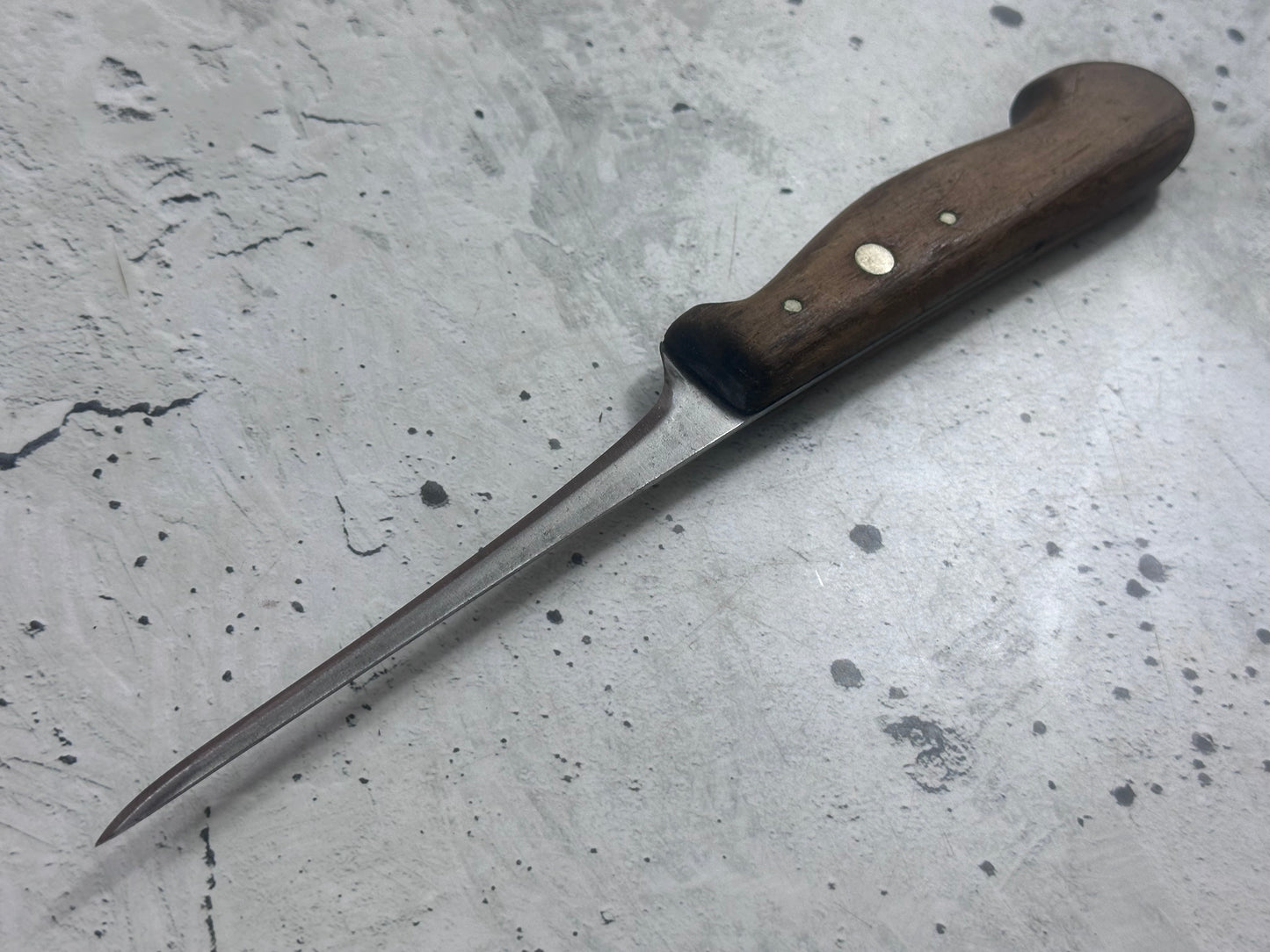 Vintage Gustav Emil Ern Boning Knife 120mm Carbon Steel Made in Germany 2126