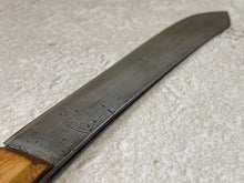 Load image into Gallery viewer, Vintage Butchers Knife 24cm Carbon Steel 1414