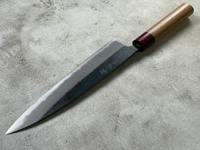 Load image into Gallery viewer, Muneishi Aogami 2 Iron Clad Gyuto 240mm Kurouchi Finish