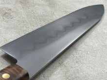 Load image into Gallery viewer, Kanefusa Full Tang Gyuto 230mm Teakwood Burl Set Brass Pins &amp; Sheath