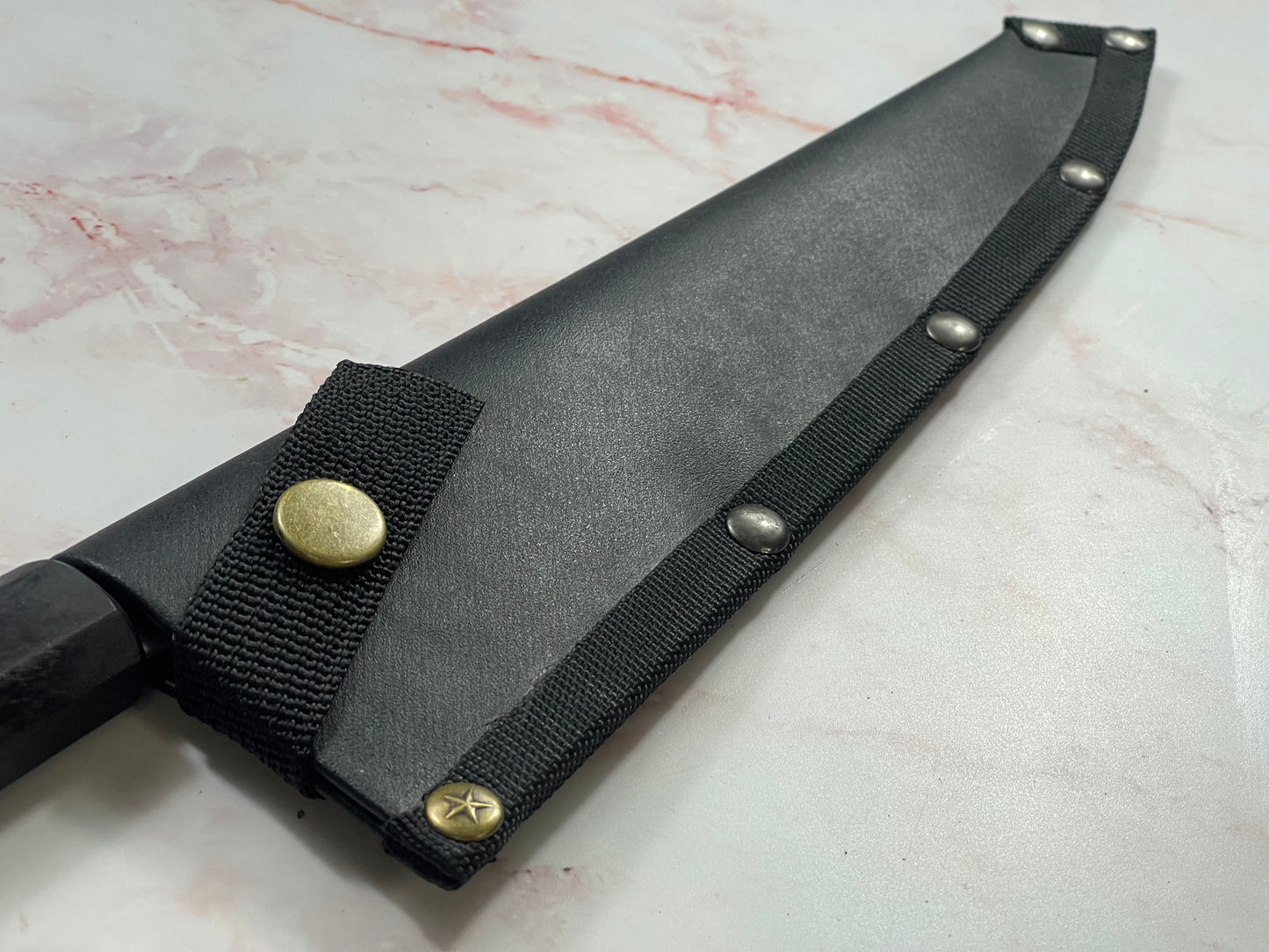 Gyuto 230mm Nashiji Jatiwood & Rosewood Timber Handle