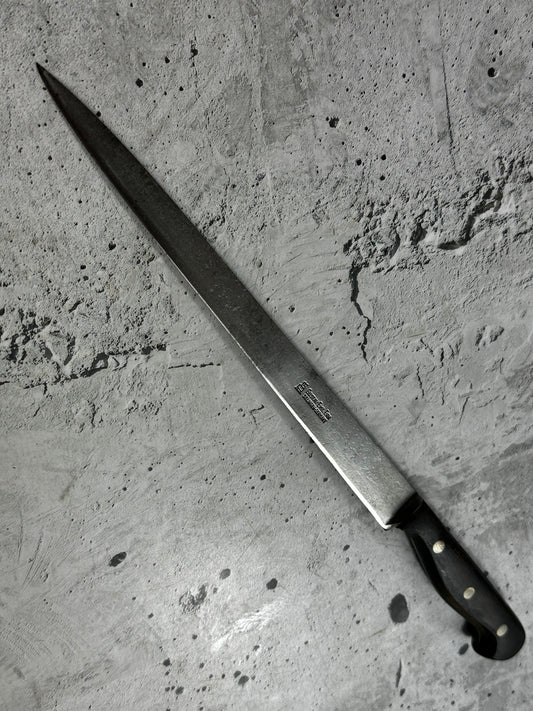 Vintage Gustav Emil Ern Fillet Flexible Knife 260mm Made in German Cabon steel 2005