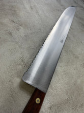 Load image into Gallery viewer, Vintage Sabatier 4 Stars Elephant Chef Serrated  380mm Knife Made in France 🇫🇷 1785