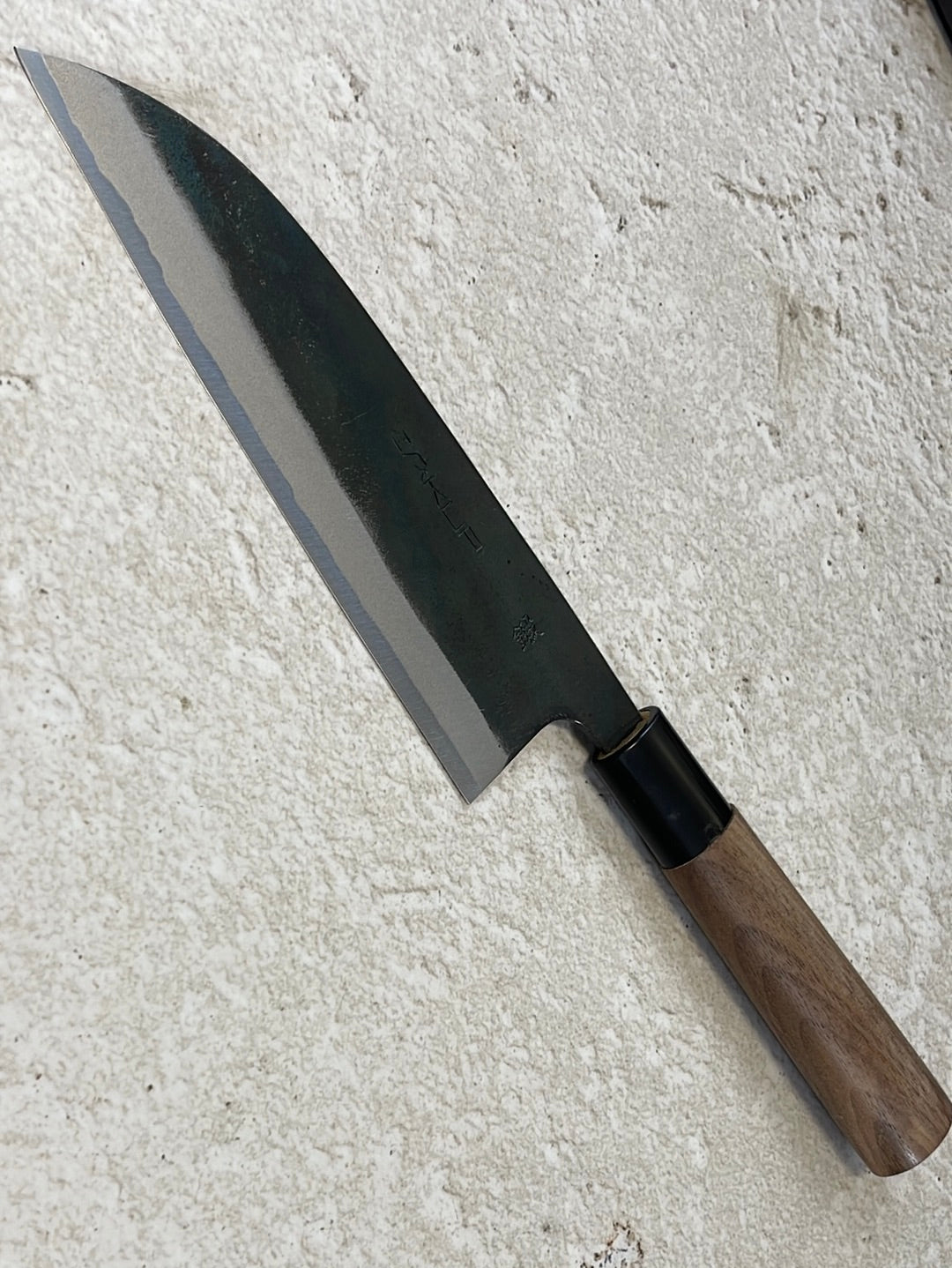 Zakuri Aokami Steel Kuro Santoku Knife 165mm - Made in Tosa 🇯🇵 Japan
