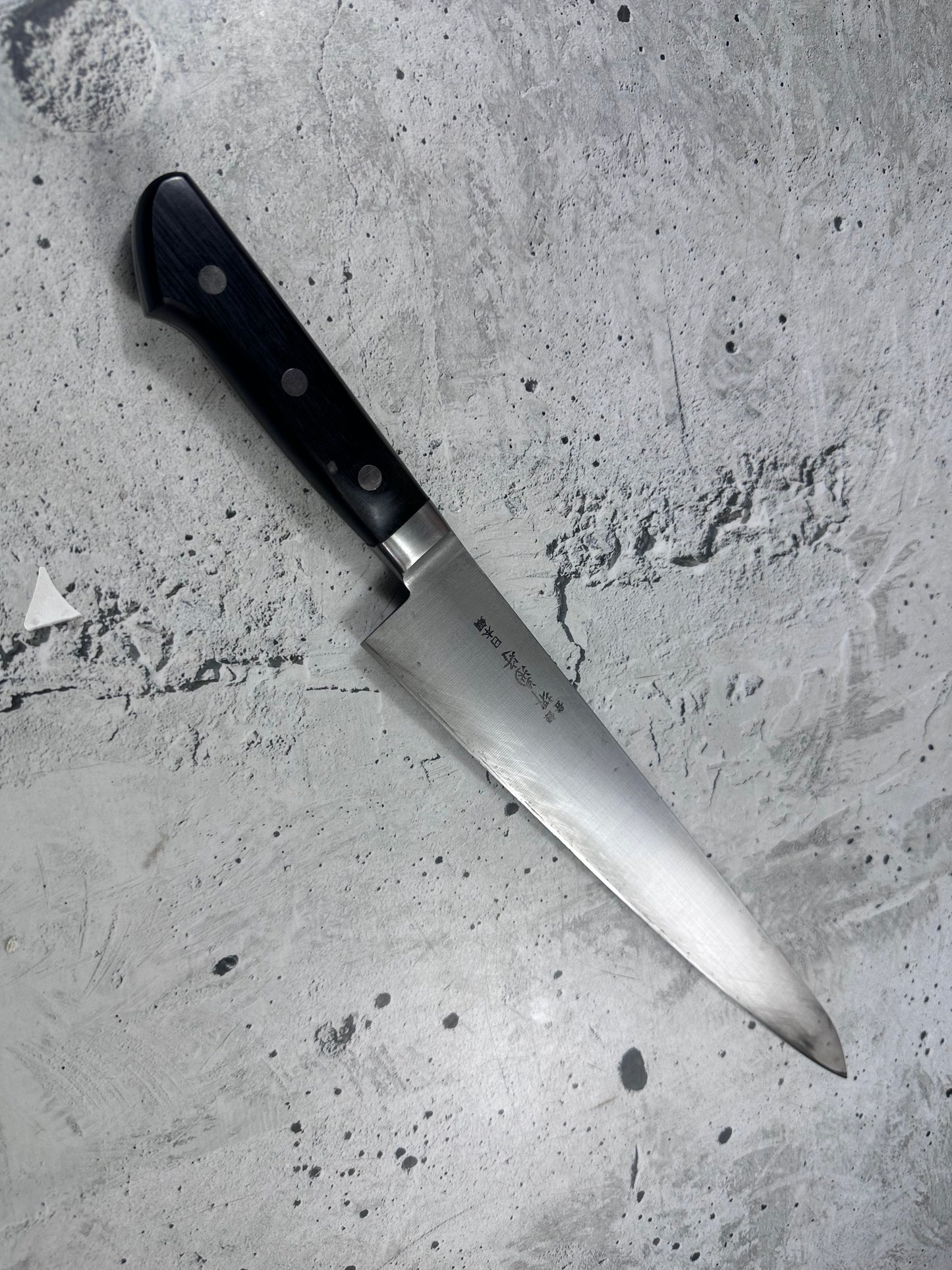 Vintage Sakai Kikumori Sujihiki Knife 300mm Carbon Steel Wood Handle 2238