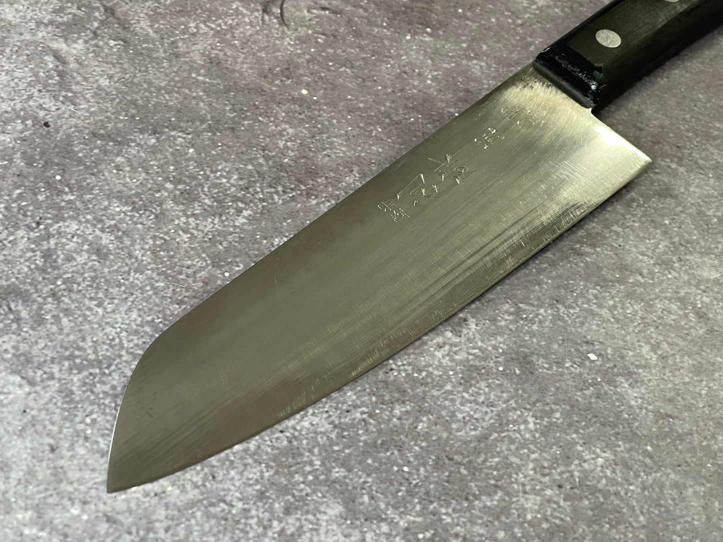 Vintage Japanese Santoku Knife 170mm Made in Japan 🇯🇵 1648