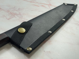 K-Tip Gyuto 230mm Kurouchi Full Jatiwood Timber Handle