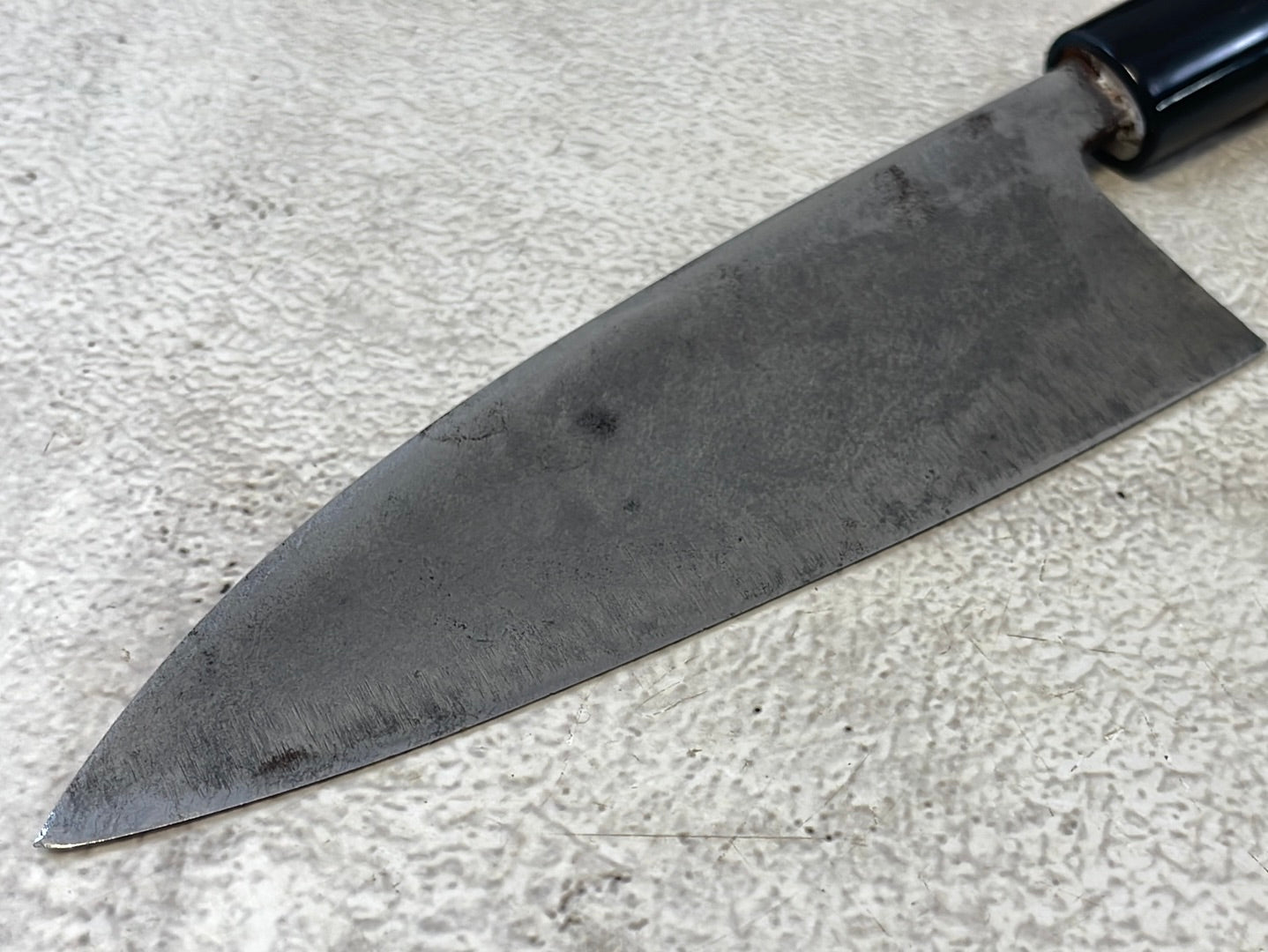 Vintage Japanese Funayuki Knife 150mm Made in Japan 🇯🇵 Carbon Steel 1337