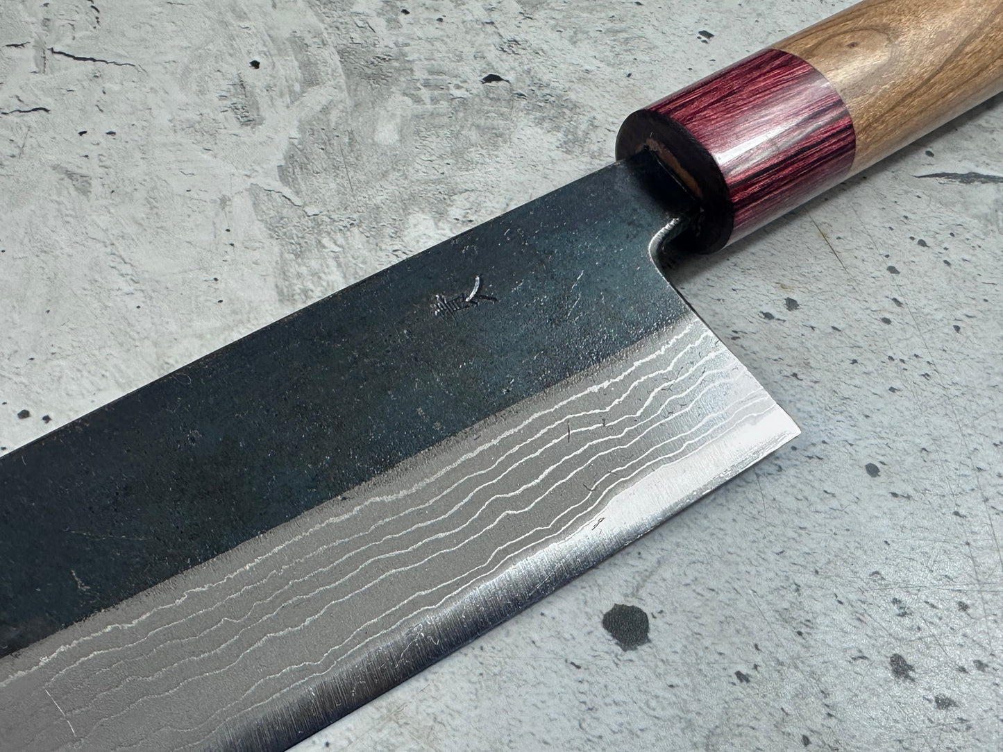 Muneishi Aogami Damascus Gyuto 210mm