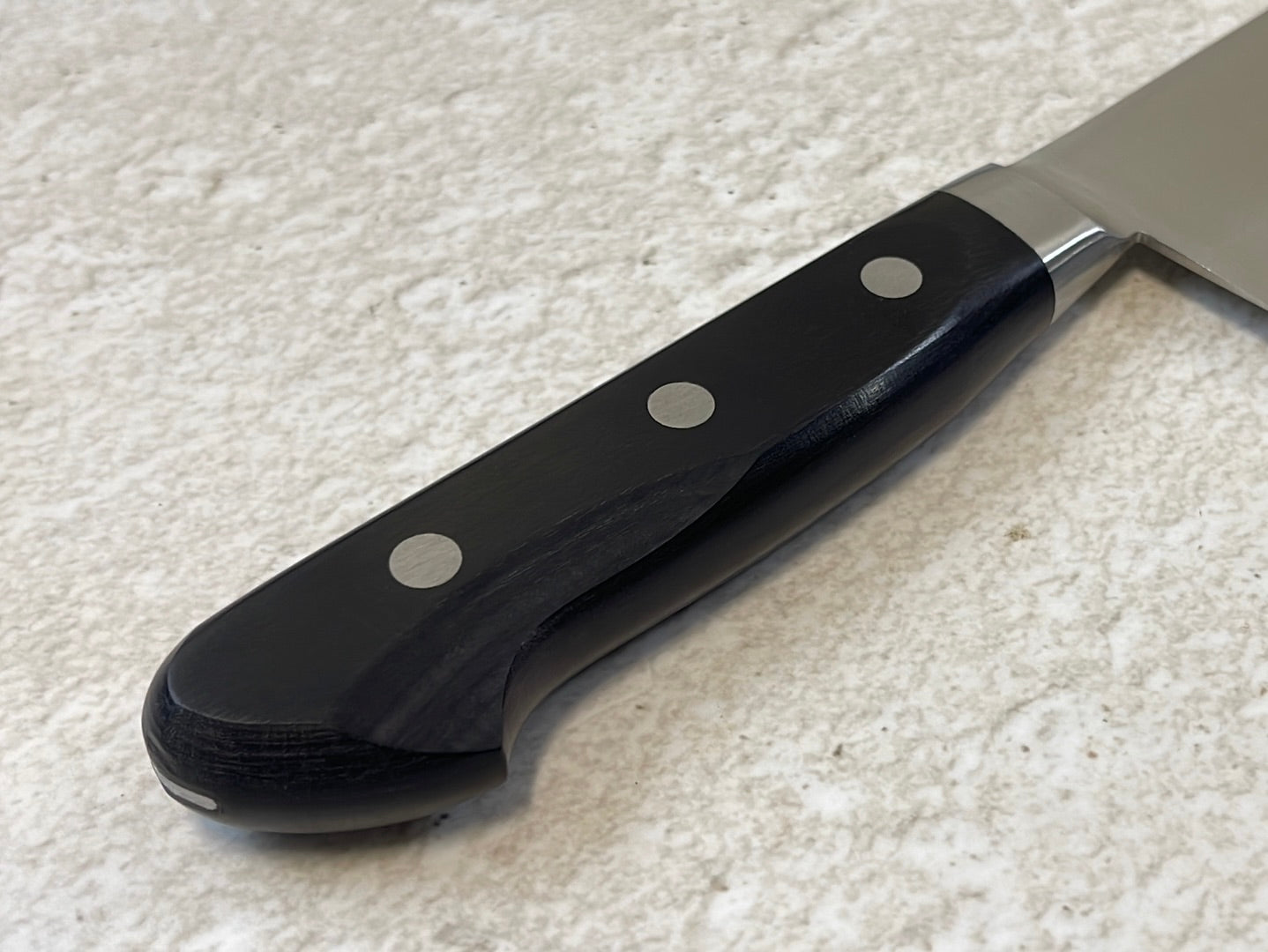 Tsunehisa VG1 Nakiri Knife 165mm  Black Pakkawood Handle - Made in Japan 🇯🇵