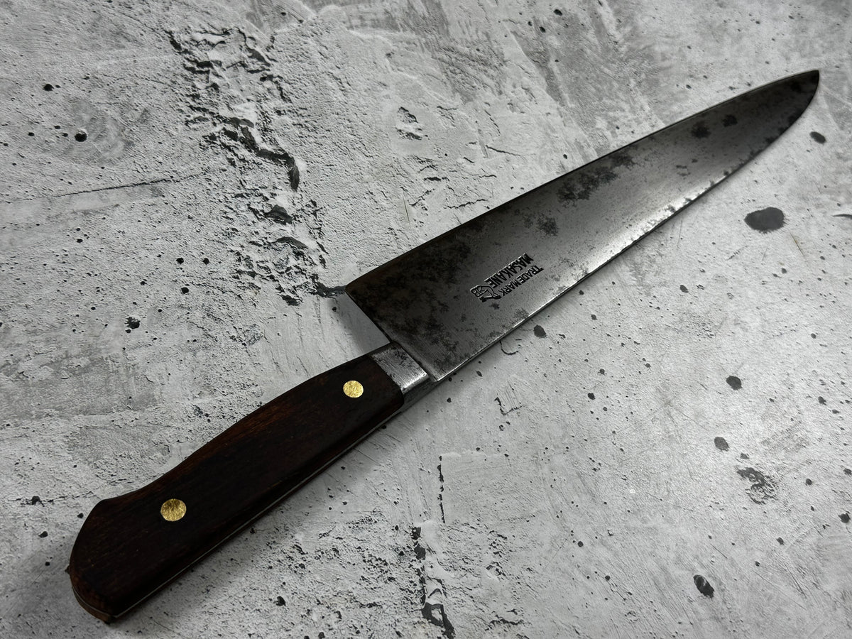 Vintage Masakane SK Carbon Steel Gyuto Knife 270mm 2304