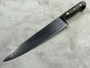 Vintage German 🇩🇪 Chef Knife 25cm Carbon Stell 1912